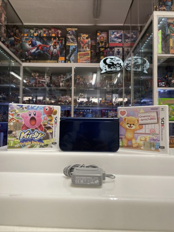 Nintendo 3DS xl Consolle Portatile Blu Cobalto Perfetto  PAL ita + giochi
