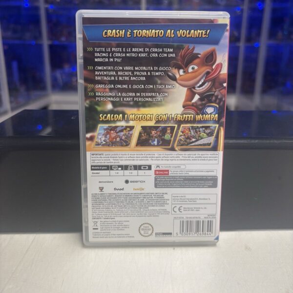 Nintendo CTR CRASH TEAM RACING  Nitro Fueled Switch PAL ita - immagine 3