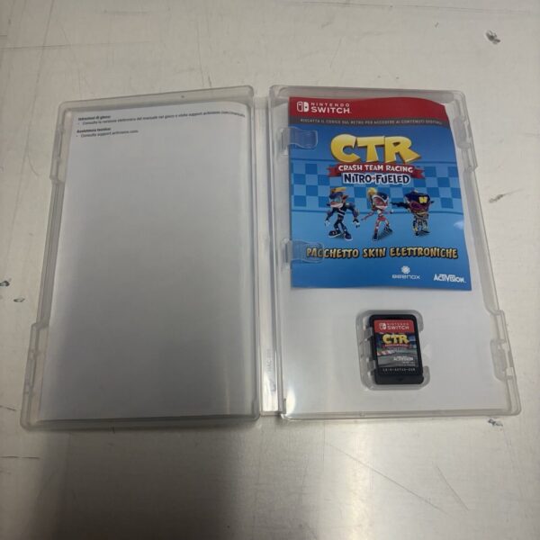 Nintendo CTR CRASH TEAM RACING  Nitro Fueled Switch PAL ita - immagine 5