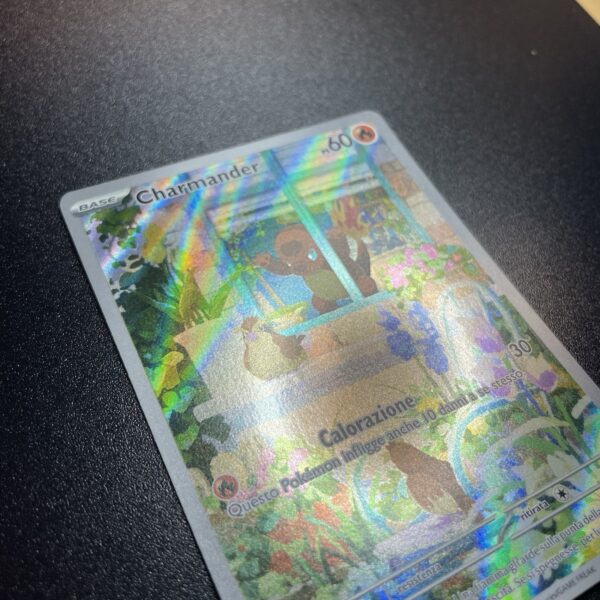 Nintendo  Charmander #044 Scarlet & Violet Illustration ITA - NM - tcg - immagine 4