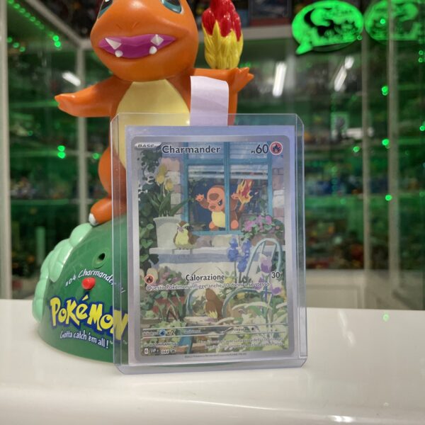 Nintendo  Charmander #044 Scarlet & Violet Illustration ITA - NM - tcg