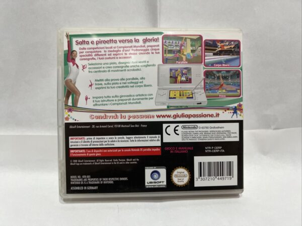 Nintendo DS - videogame - Giulia Passionerebbe Ginnastica - Pal Ita - immagine 4