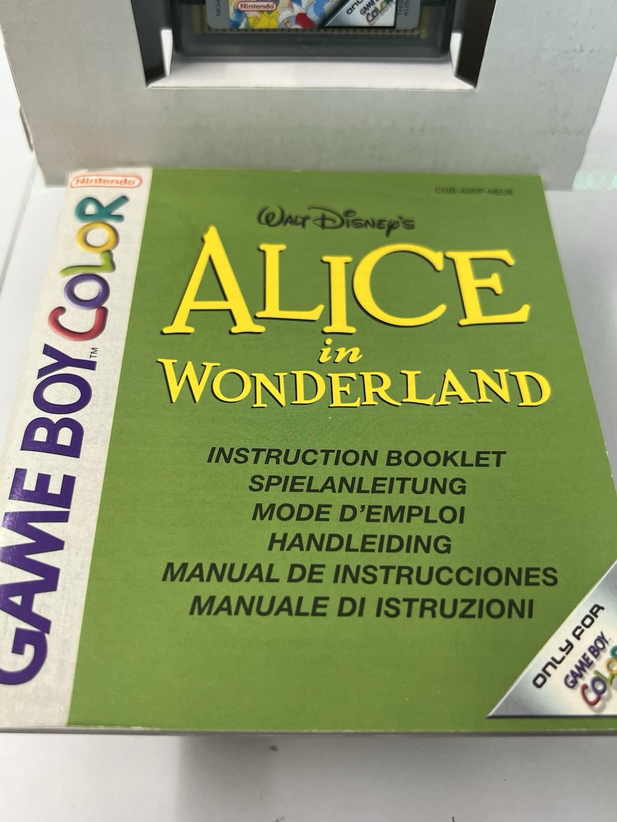 Nintendo Gioco Game Boy Color - Alice in Wondeland Pal multi - immagine 14