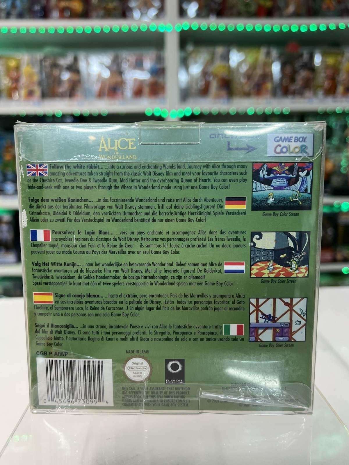 Nintendo Gioco Game Boy Color - Alice in Wondeland Pal multi - immagine 4
