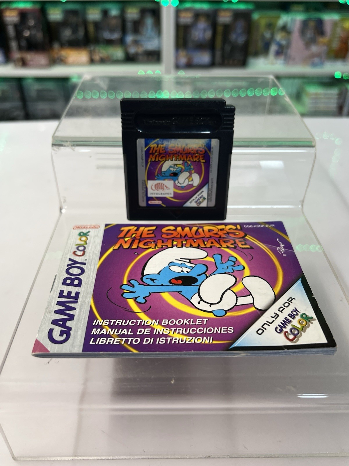 Nintendo Gioco Game Boy Color - The Smurfs' Nightmare - i Puffi con manuale - immagine 3