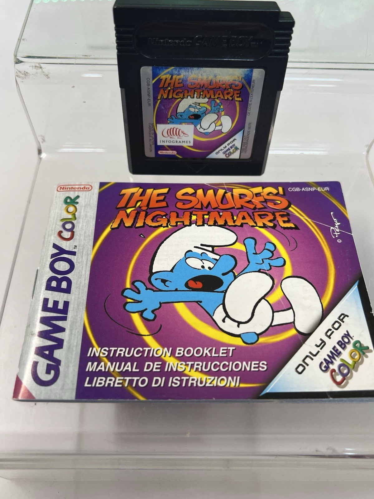 Nintendo Gioco Game Boy Color - The Smurfs' Nightmare - i Puffi con manuale - immagine 4