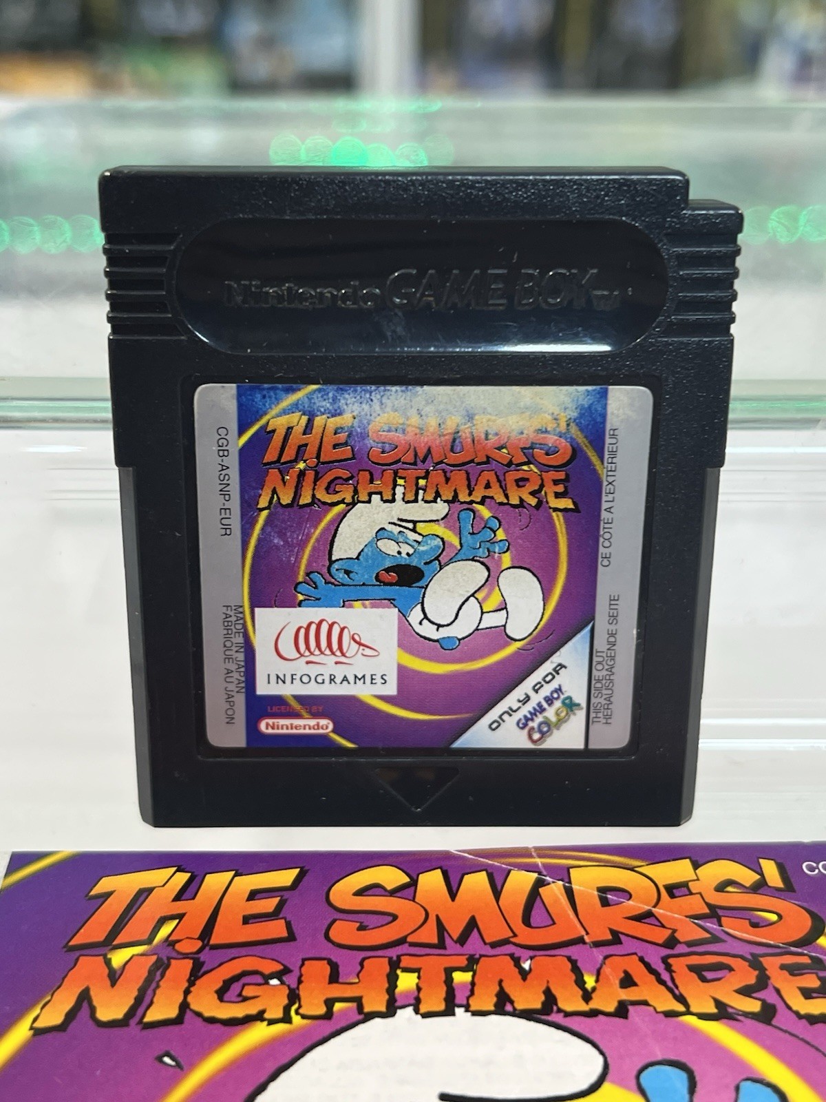 Nintendo Gioco Game Boy Color - The Smurfs' Nightmare - i Puffi con manuale - immagine 5