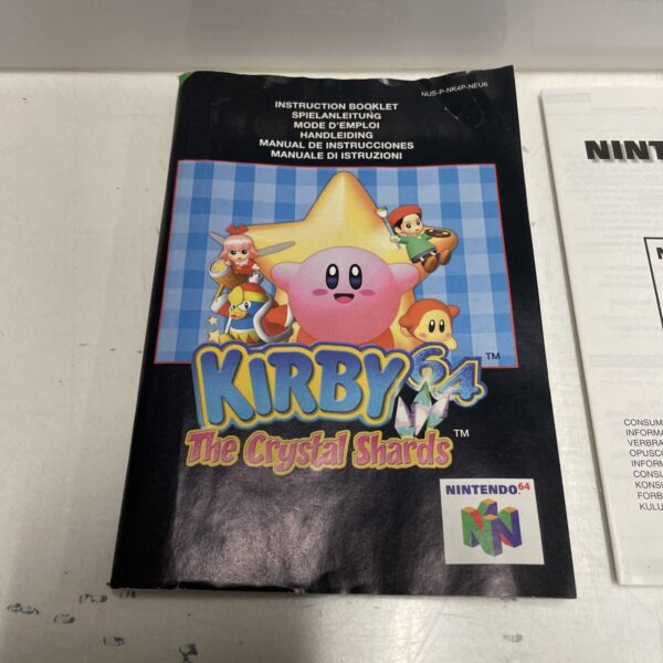 Nintendo - KIRBY 64 The Crystal Shards  - Nintendo 64 N64 - PAL Euro - immagine 4