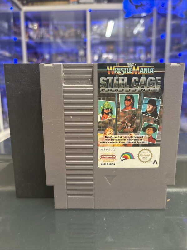 Nintendo NES WWF Wrestlemania Steel Cage Challenge Nintendo Pal A ONLY CART