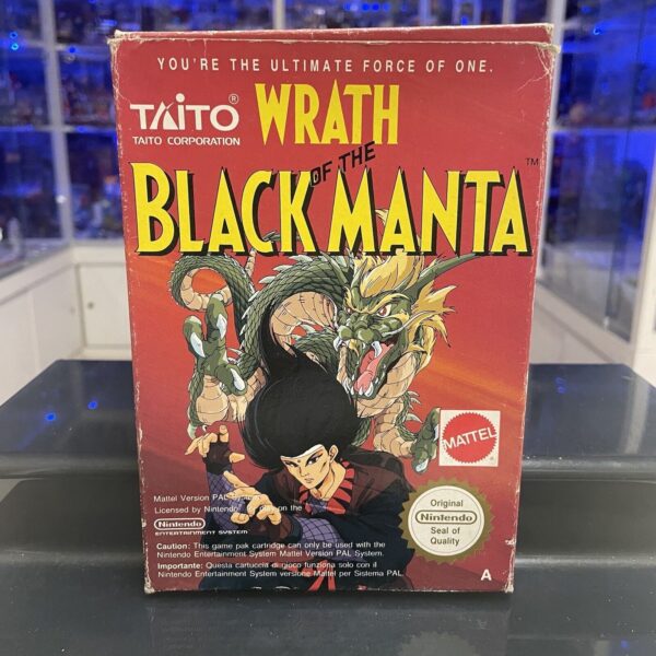 Nintendo NES Wrath of the Black Manta Nintendo MATTEL PAL A ITA