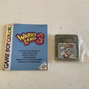 Nintendo WARIO LAND 3 Game Boy Color CGB - AW8A - EUR