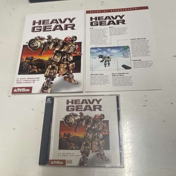 PC GAME BIG BOX Heavy Gear ACTIVISION ita - immagine 12