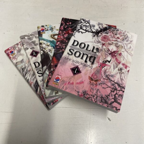 PLANET MANHWA MANGA DOLL SONG  DA 1 a 5 - SERIE COMPLETA - 2011  PARI AL NUOVO