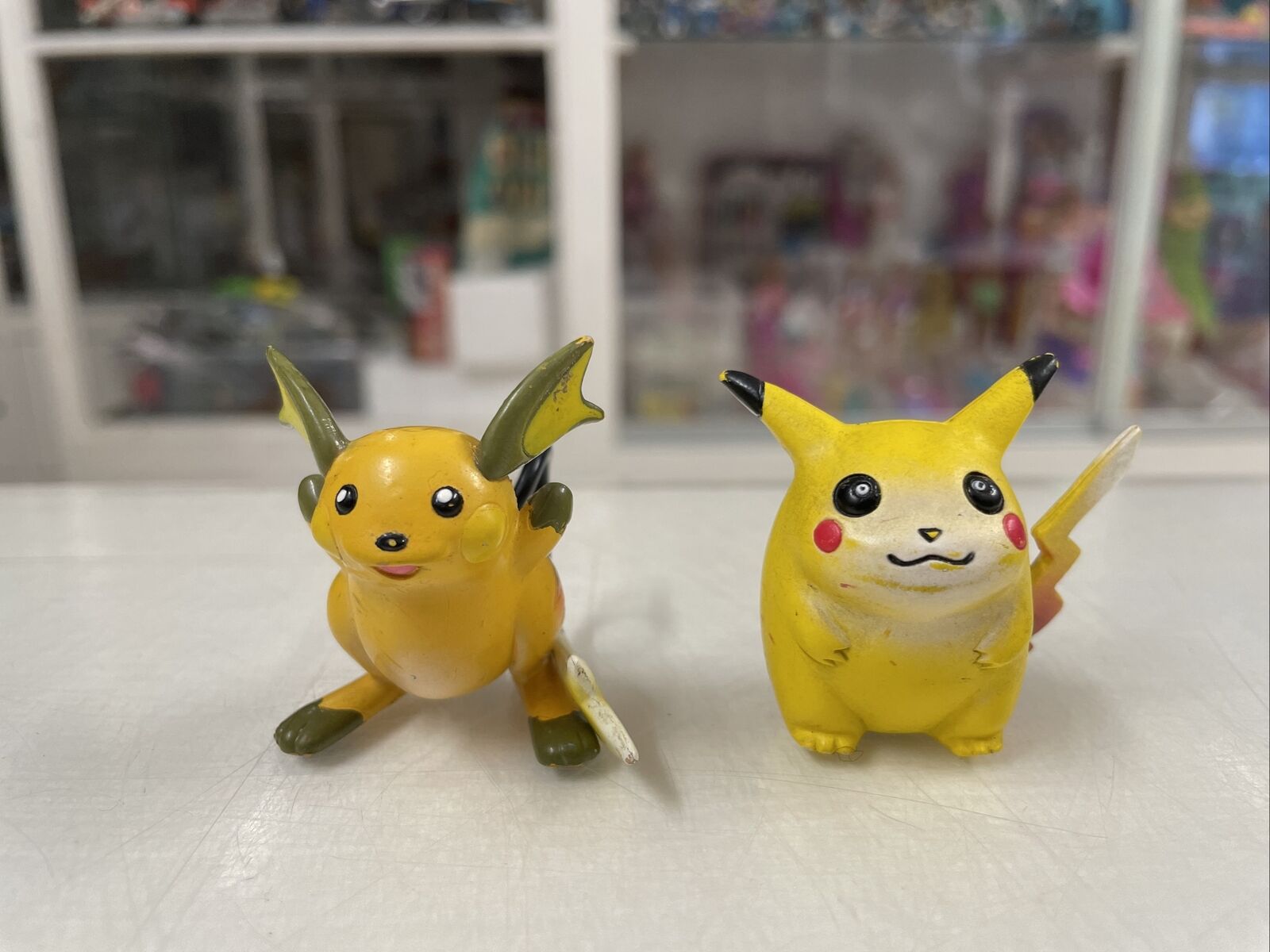 Pikachu-Raichu-Pokemon-card-action-figures-tomy-originali-144375991211