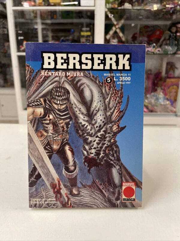 Planet Manga BERSERK n. 5 - Kentaro MIURA - Marvel Manga (Planet) prima edizione