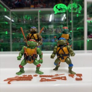 Playmates TMNT / Teenage Mutant Ninja Turtles - Don Miky Leo Raph Vintage Set