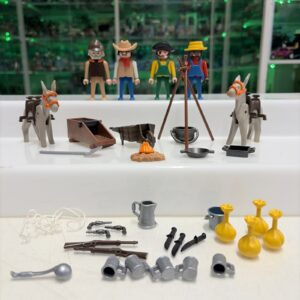 Playmobil WESTERN - 3747 - Cercatori D'Oro Vintage '90 Completa Perfetta