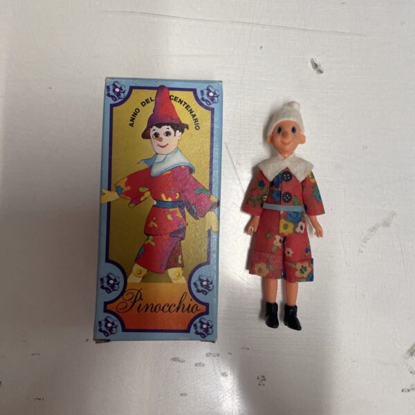 Querzola Pinocchio vestito rosso - anno del centenario - - Vintage - immagine 3