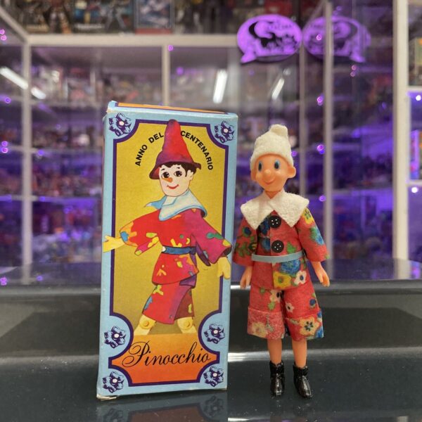 Querzola Pinocchio vestito rosso - anno del centenario - - Vintage
