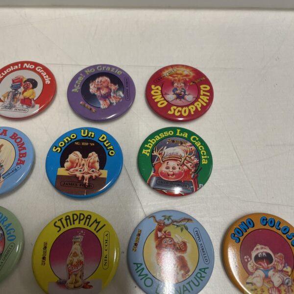 SGORBIONS Lotto Spille Pins Garbage Pail Kids grandi 4,5 cm - immagine 5