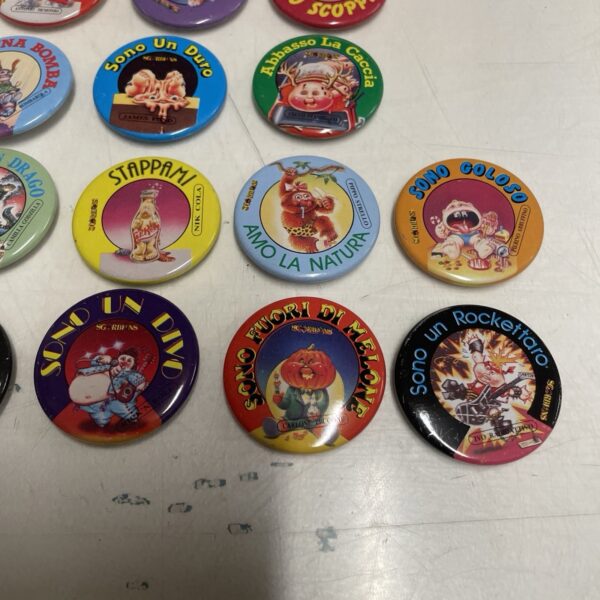 SGORBIONS Lotto Spille Pins Garbage Pail Kids grandi 4,5 cm - immagine 6