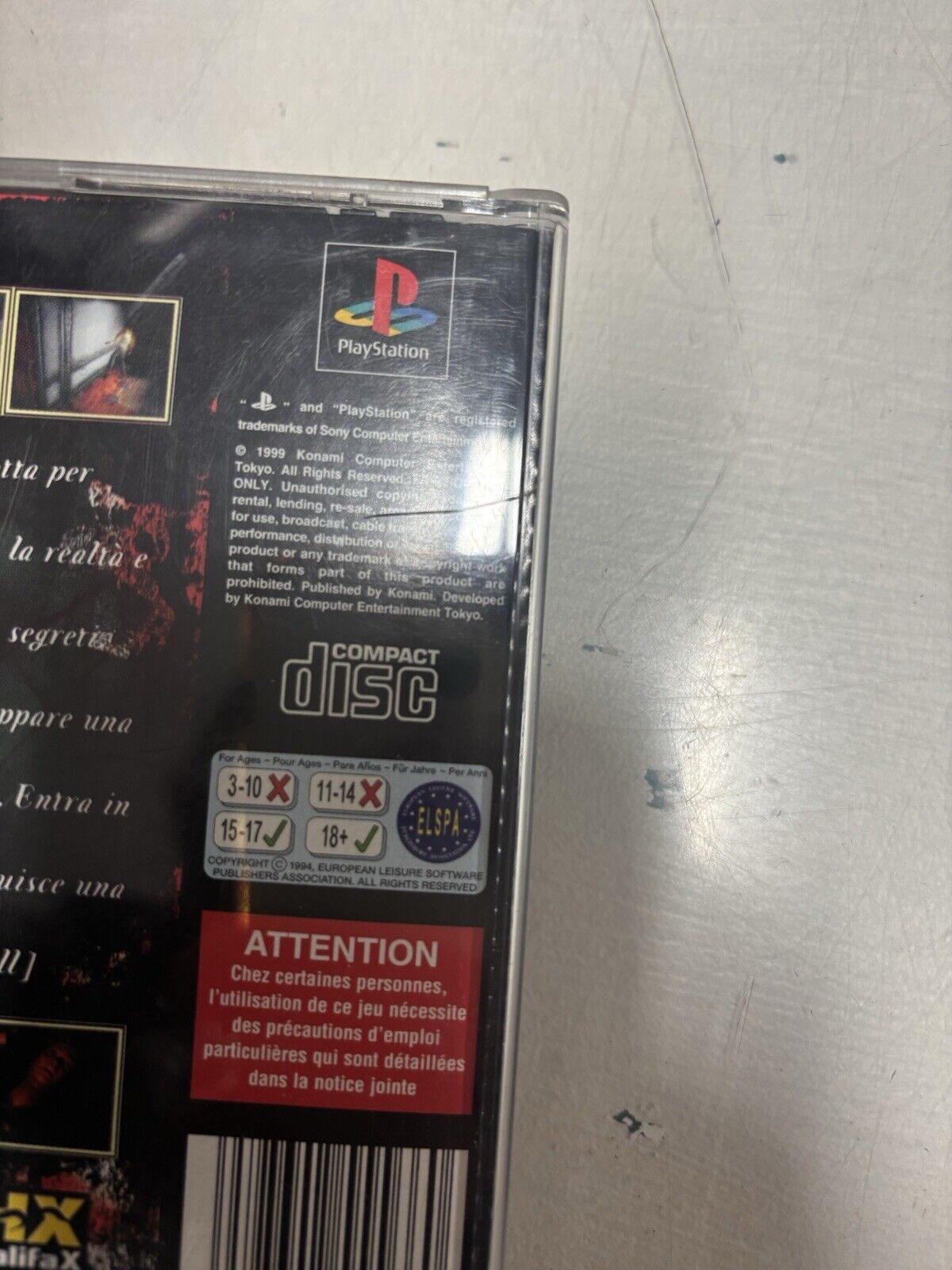 SONY PS1 Playstation Silent Hill PAL ita RARO - immagine 13