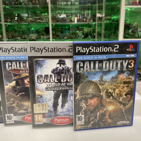 SONY Ps2 Lotto Giochi Di Guerra Call Of Duty / Kill Switch Pal ita - immagine 4
