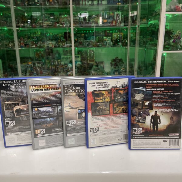 SONY Ps2 Lotto Giochi Di Guerra Call Of Duty / Kill Switch Pal ita - immagine 5