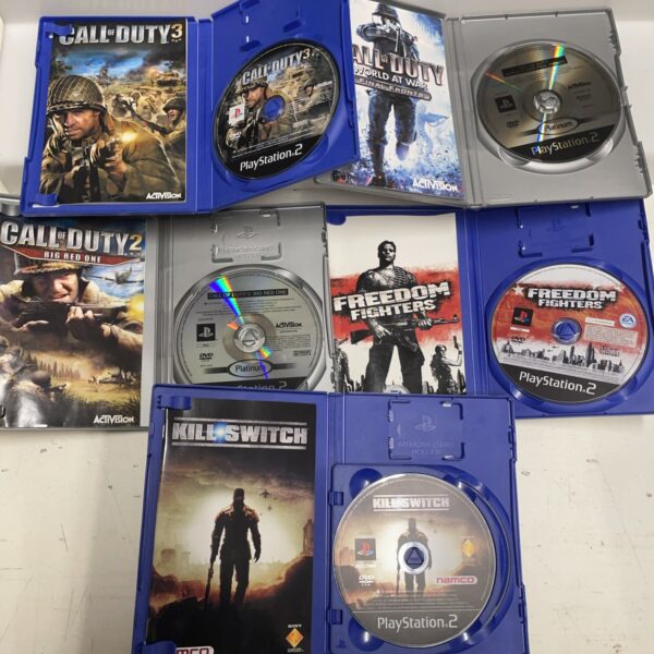 SONY Ps2 Lotto Giochi Di Guerra Call Of Duty / Kill Switch Pal ita - immagine 6