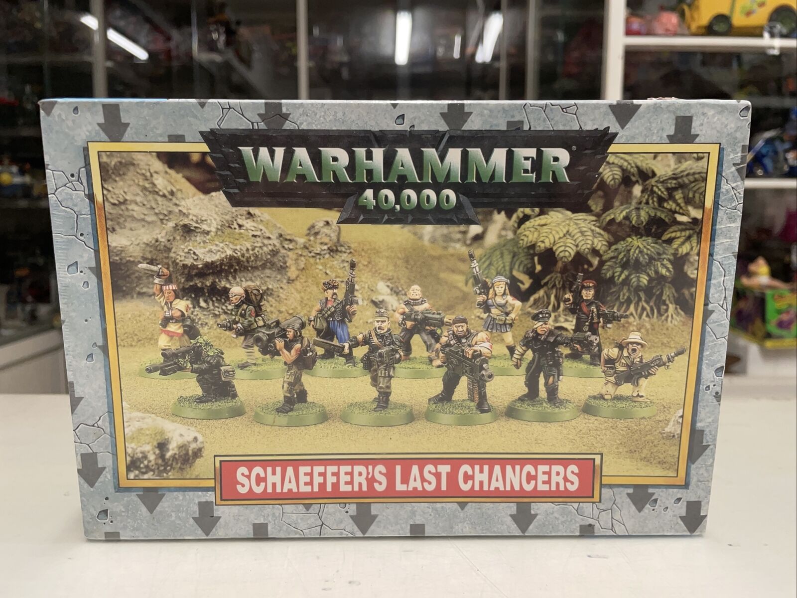 Schaeffers-Last-Chancers-Metal-NEW-In-Sealed-Box-Imperial-Guard-OLDHAMMER-144495972201