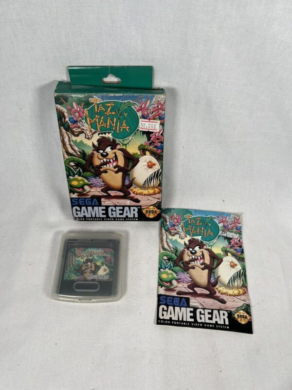 Sega Game Gear videogioco Taz Mania Pal - immagine 5