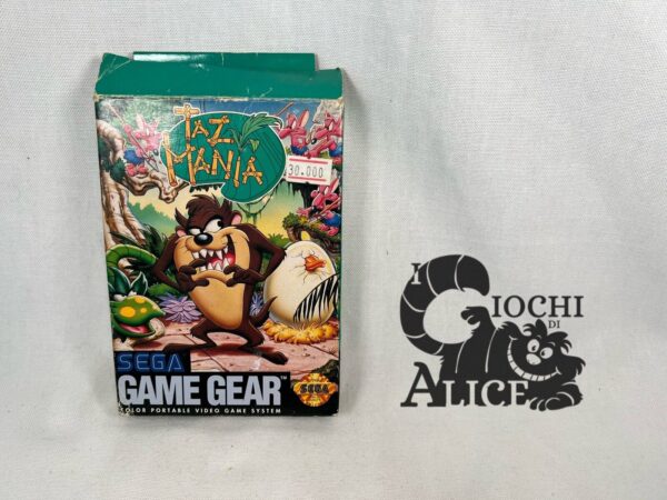 Sega Game Gear videogioco Taz Mania Pal