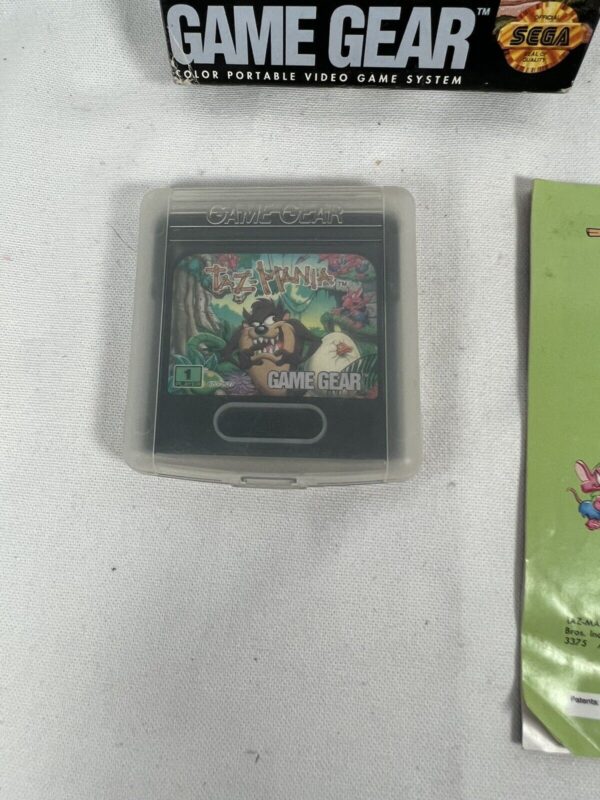 Sega Game Gear videogioco Taz Mania Pal - immagine 8