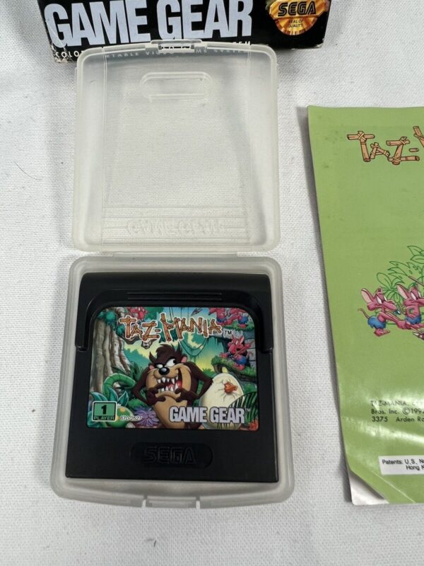 Sega Game Gear videogioco Taz Mania Pal - immagine 9