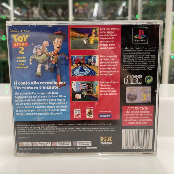 Sony PS1 Playstation 1 - Disney Pixar TOY STORY 2 -  PAL ita - immagine 3
