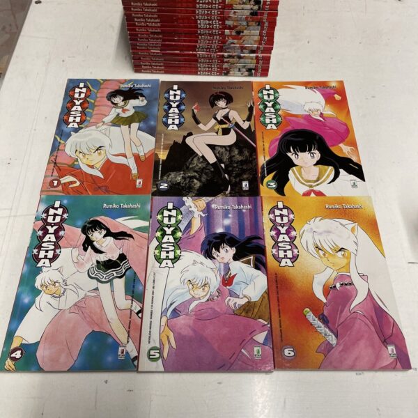 Star Comics Lotto Primi 31 volumi Inuyasha Rumiko Takahashi manga - immagine 3