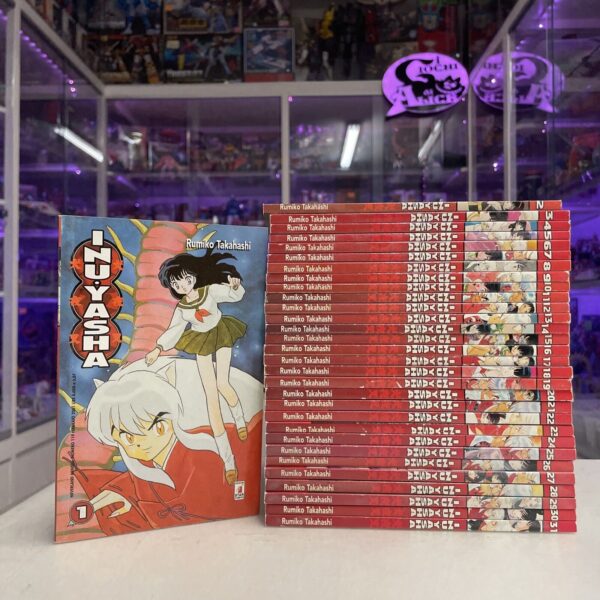 Star Comics Lotto Primi 31 volumi Inuyasha Rumiko Takahashi manga