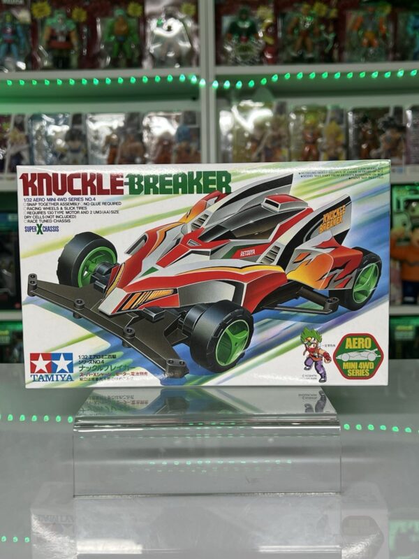 TAMIYA - 1/32 SUPER X CHASSIS AERO MINI 4WD - No.4 - KNUCKLE BREAKER - immagine 3