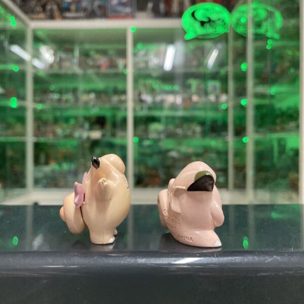 TOMY  CLEFAIRY & CLEFABLE Pokemon card figures originali - immagine 5