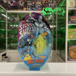 TOY BIZ Marvel Silver Surfer - SUPER NOVA - Space Racers NUOVO