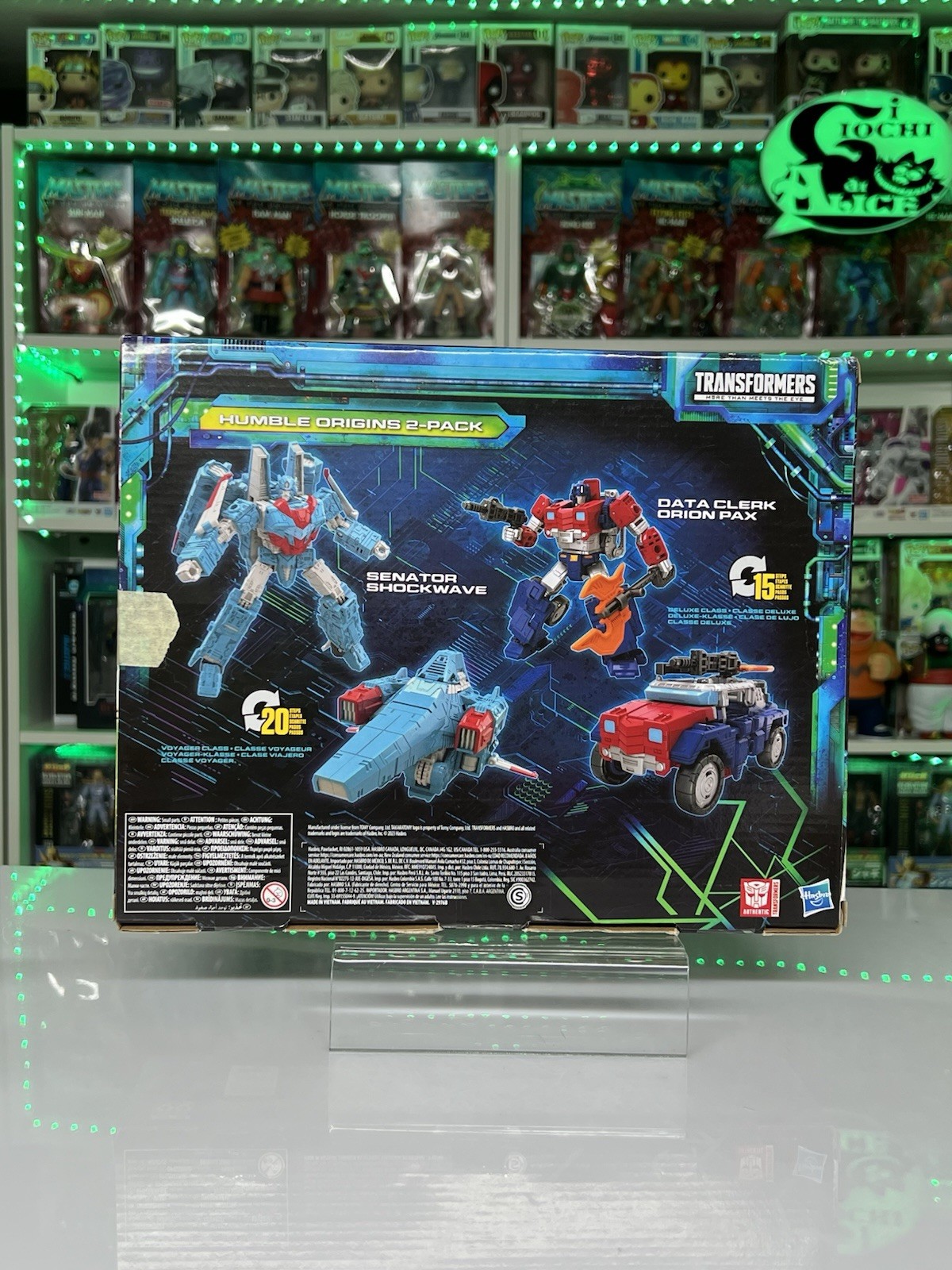 Transformers Legacy Evolution - Humble Origins Senator Shockwave & Data Clerk - immagine 3