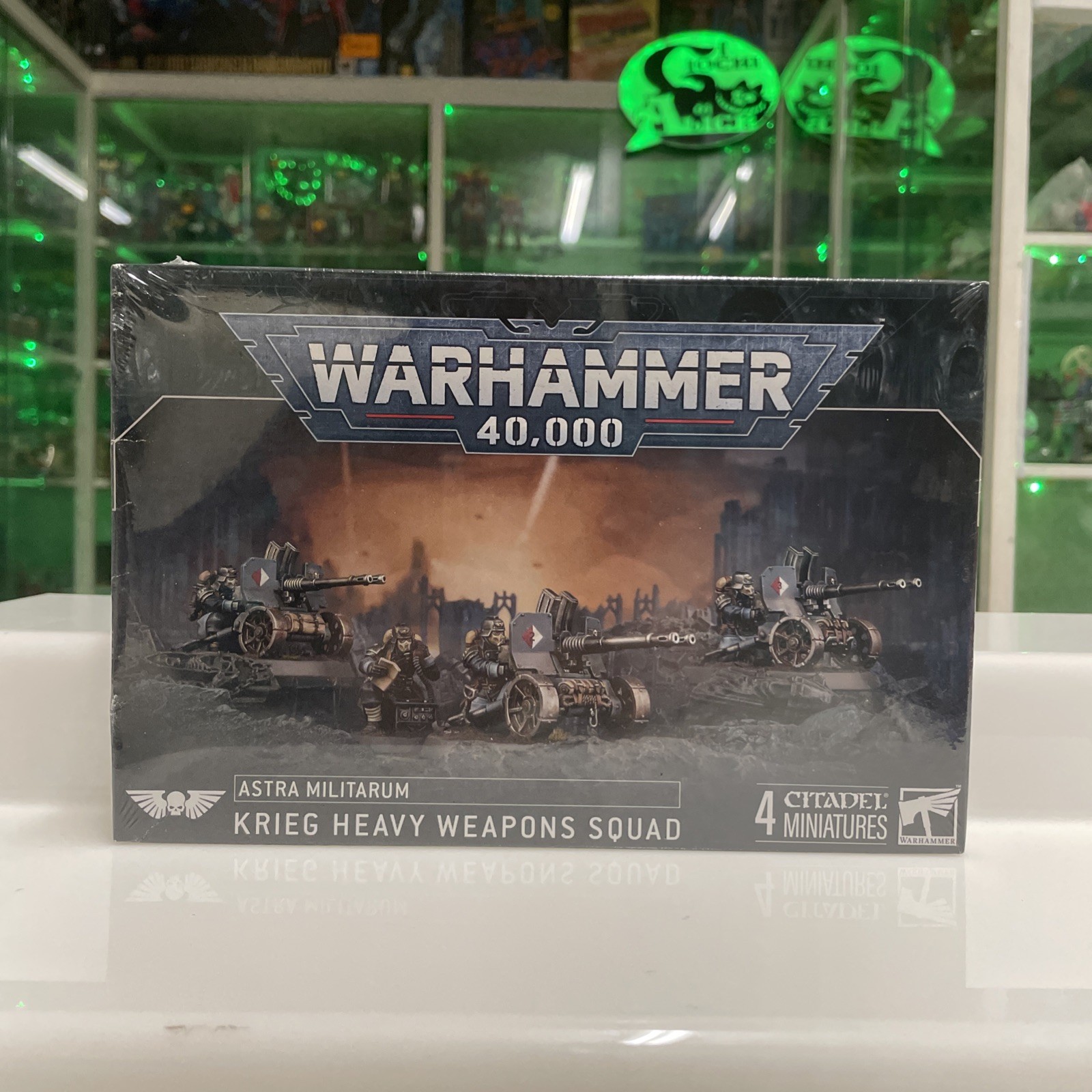 Warhammer 40k 40.000 Astra Militarum KRIEG HEAVY WEAPONS SQUAD - Impero NUOVO