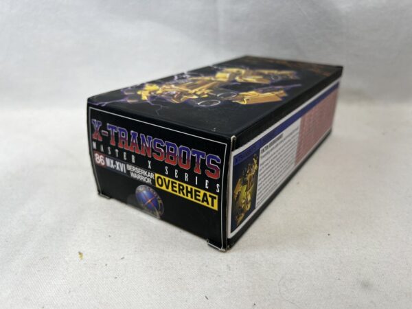 X-TRANSBOTS MX-XVI  Transformers Berserkar Warrior -  Overheat - immagine 6