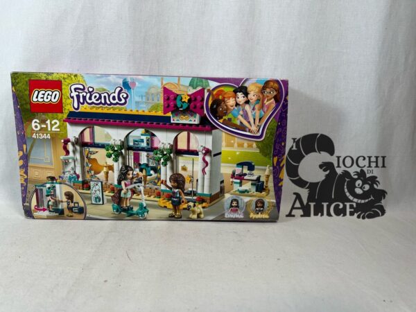 lego set 41125 serie friends il negozio di accessori di Andrea