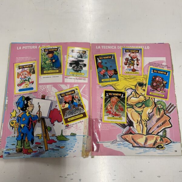 Album - A Scuola con gli Sgorbions 2 - Garbage Pail Kids 1990 COMPLETO - immagine 17