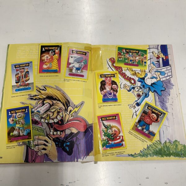 Album - A Scuola con gli Sgorbions 2 - Garbage Pail Kids 1990 COMPLETO - immagine 21