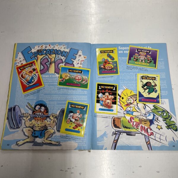 Album - A Scuola con gli Sgorbions 2 - Garbage Pail Kids 1990 COMPLETO - immagine 24