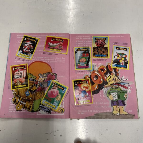 Album - A Scuola con gli Sgorbions 2 - Garbage Pail Kids 1990 COMPLETO - immagine 9