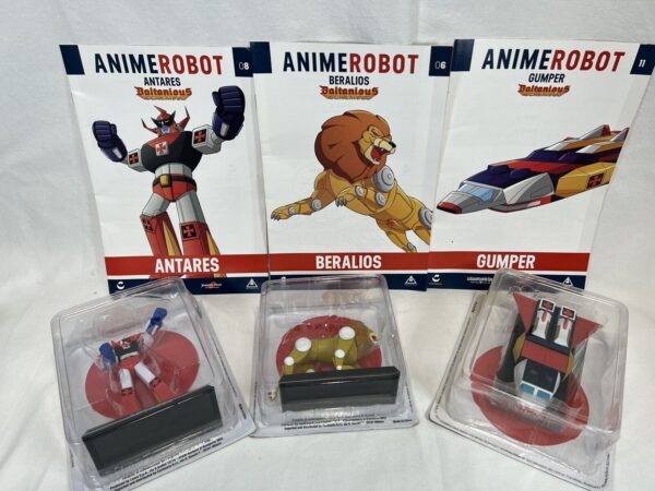 Anime Robot Collection  N.06 - 08 - 11 . Trio Daltanious Completo Con Fascicoli - immagine 3