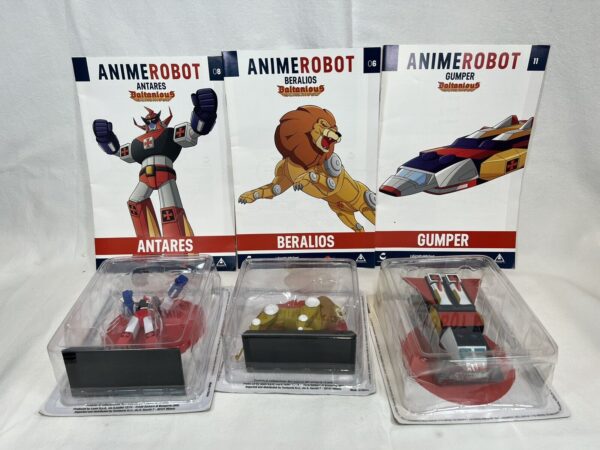Anime Robot Collection  N.06 - 08 - 11 . Trio Daltanious Completo Con Fascicoli - immagine 4